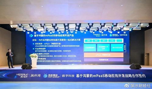润和软件发布基于鸿蒙的mpaas移动应用开发产品